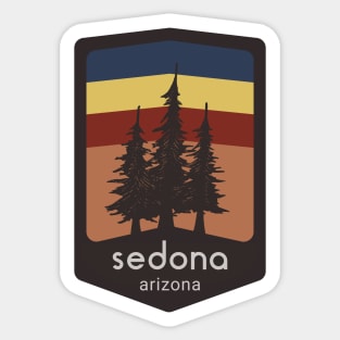 Sedona, Arizona Logo Apparel & Accessories Sticker